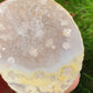 Tranche Agate fleurs n°11