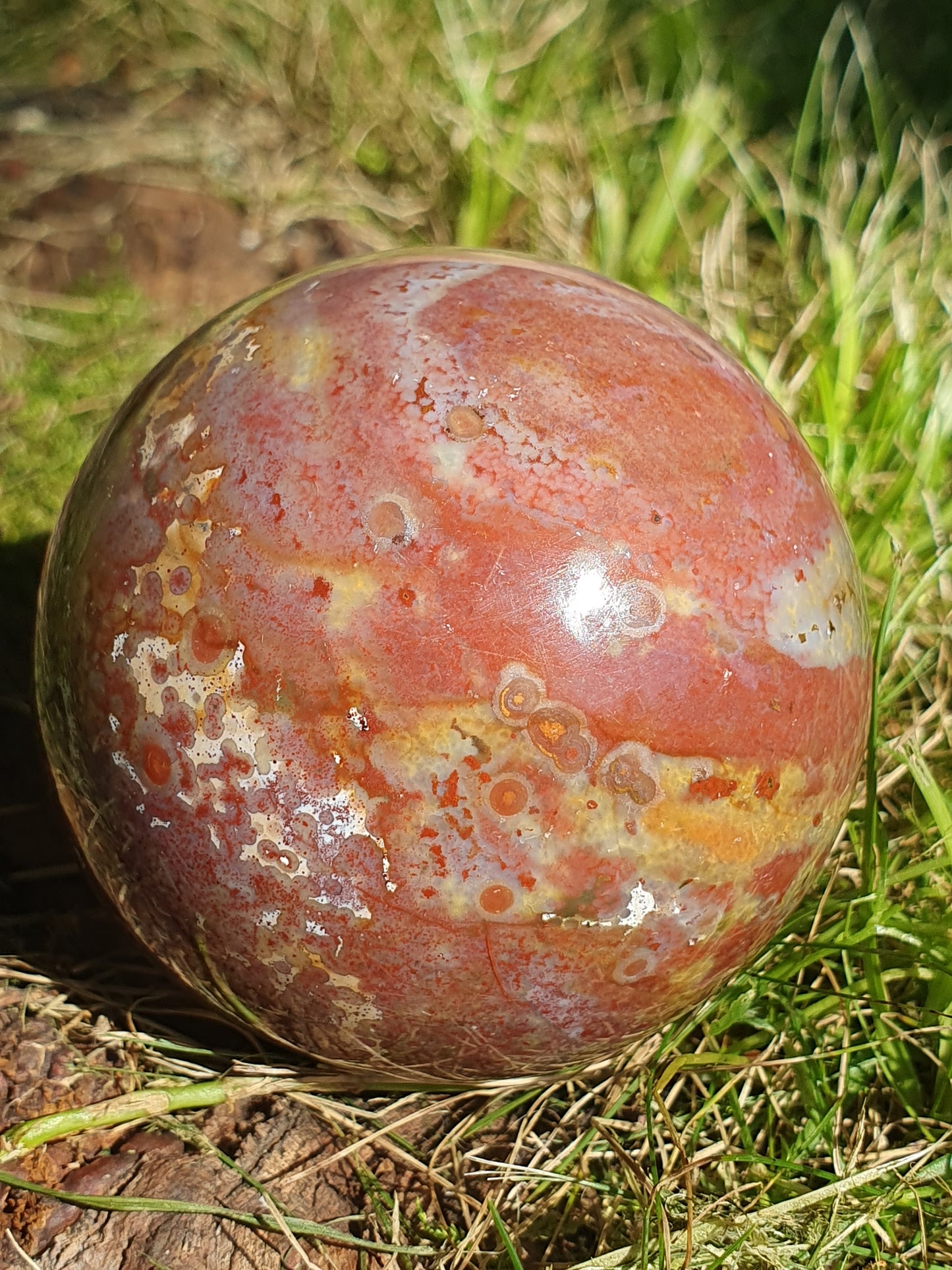 Sphère Agate indienne