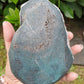 Sublime Apophyllite sur Heulandite rose