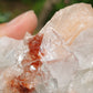 Apophyllite et stilbite sur Calcédoine A4