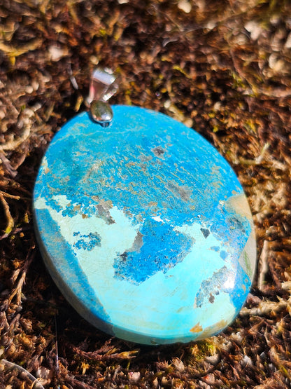 Pendentif Shattuckite Chrysocolle P16