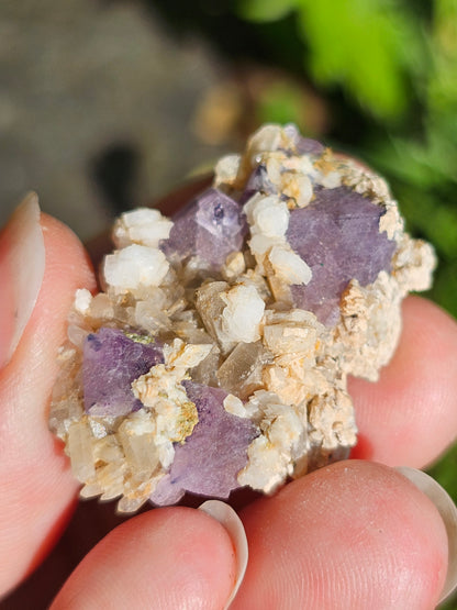 Fluorite violette brute d'Erongo
