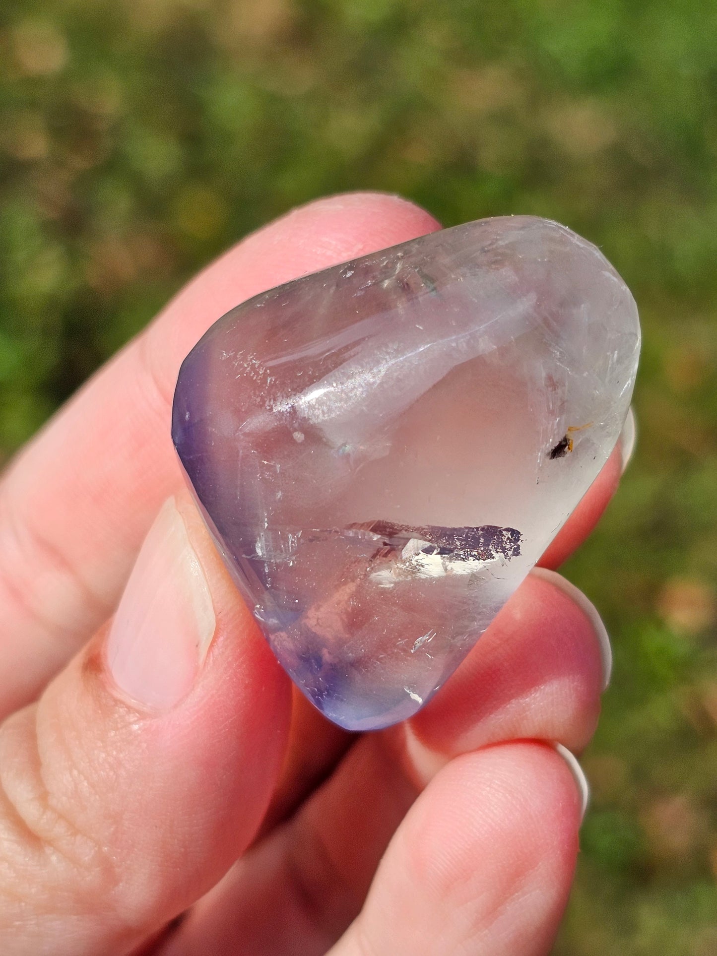 Galet Fluorite bleue française F