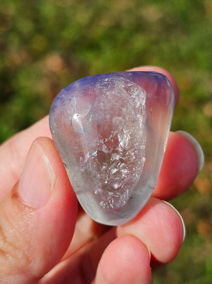 Galet Fluorite bleue française F