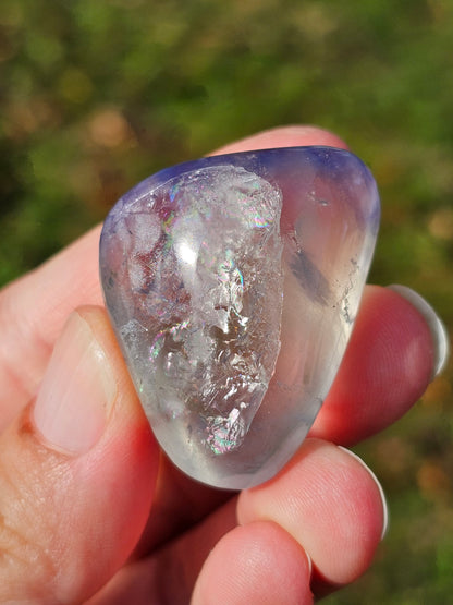 Galet Fluorite bleue française F