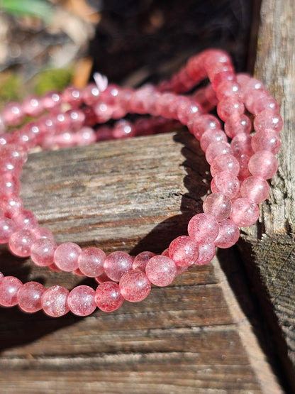 Bracelet Quartz Fraise