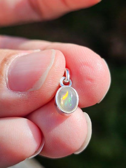 Pendentif Opale Noble d'Ethiopie C