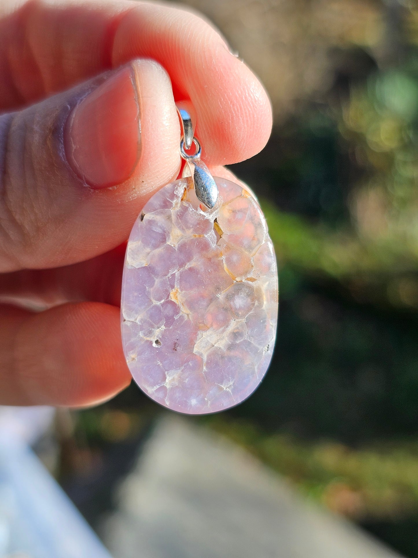 Pendentif Agate grappe (à choisir)