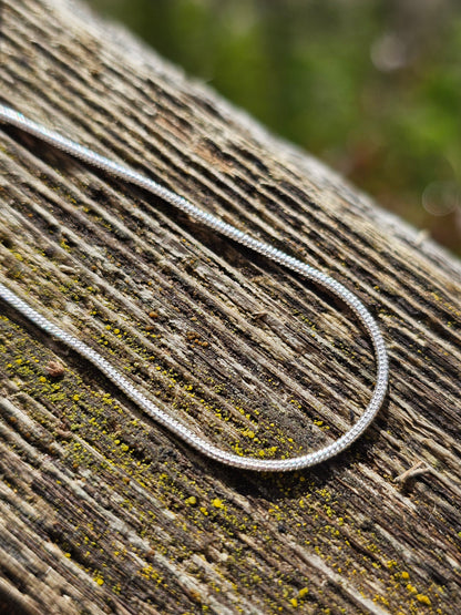 Chaîne serpent en argent 925 (plusieurs tailles)