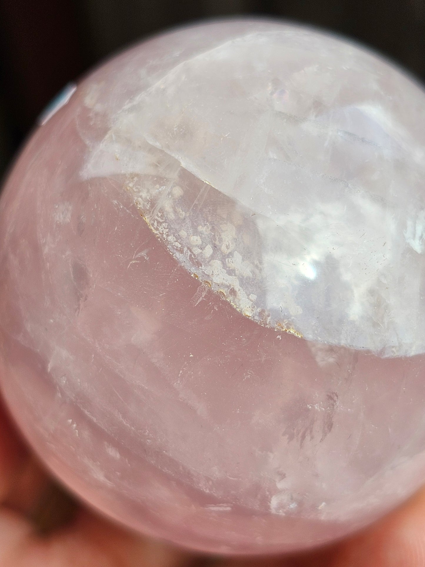 Sphère Quartz rose O