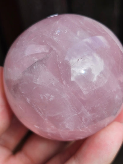 Sphère Quartz rose O