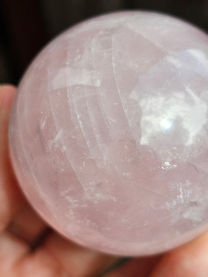 Sphère Quartz rose O