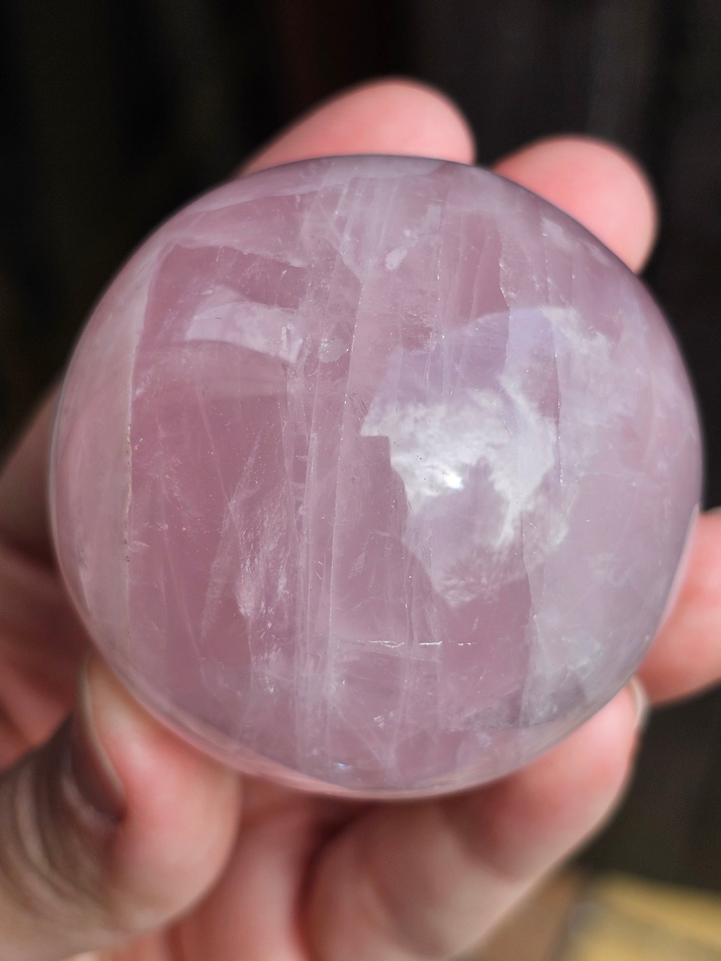 Sphère Quartz rose O