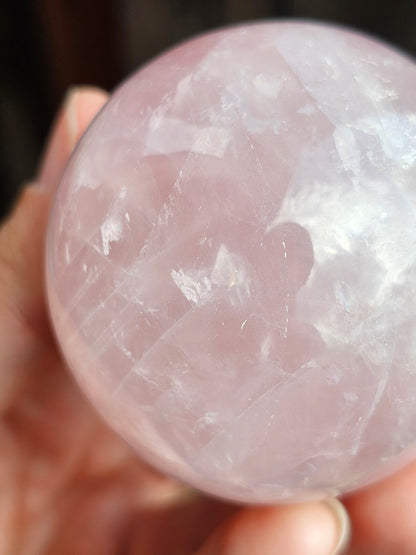 Sphère Quartz rose O