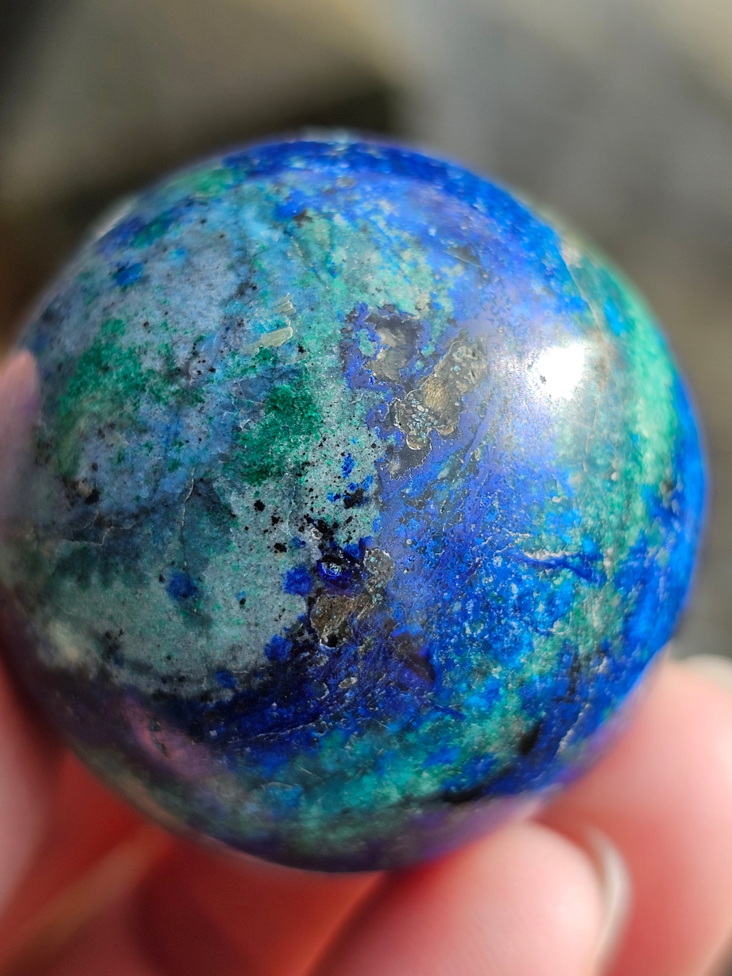 Sphère Azurite Malachite n°5