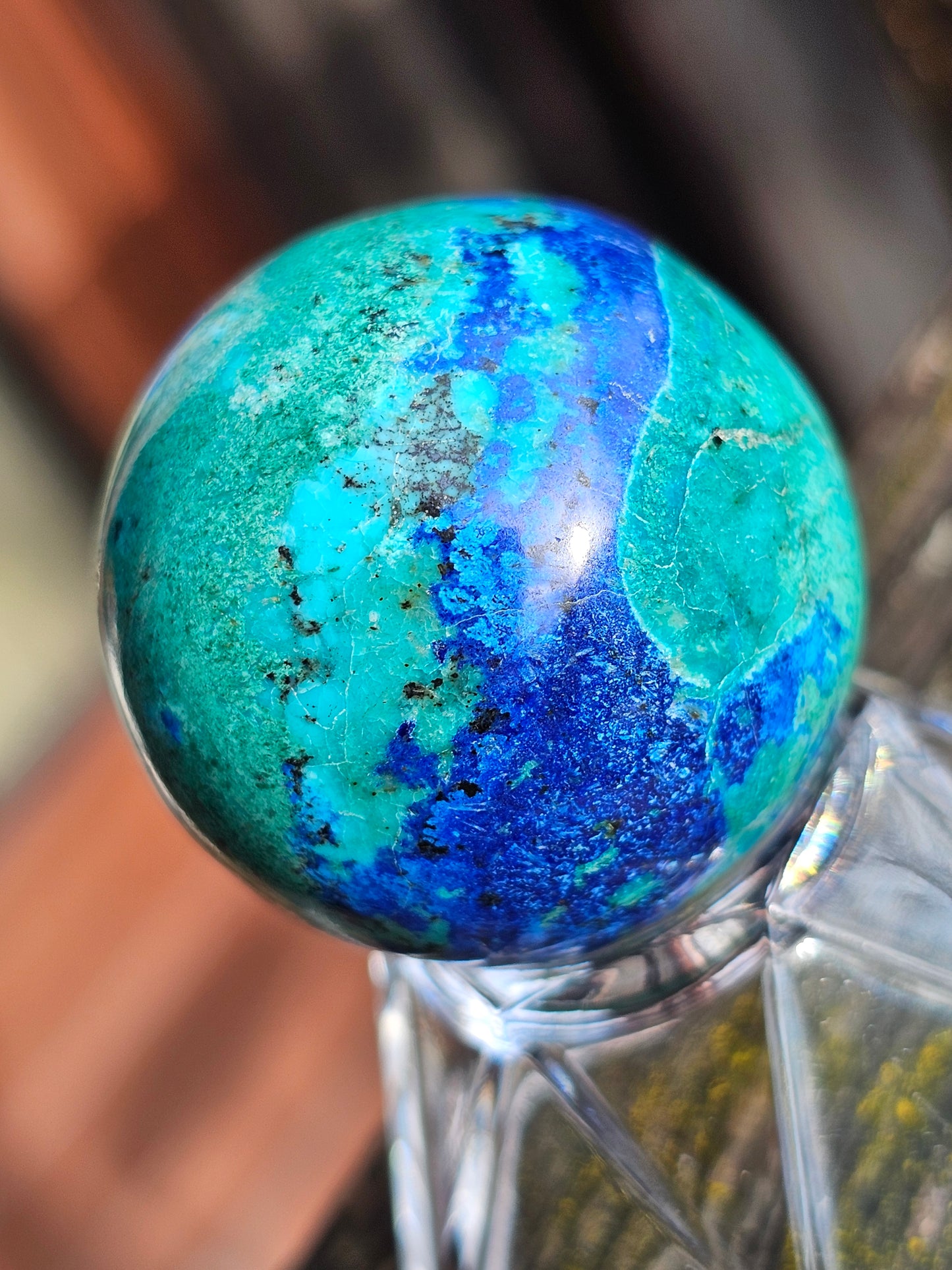 Sphère Azurite Malachite n°7