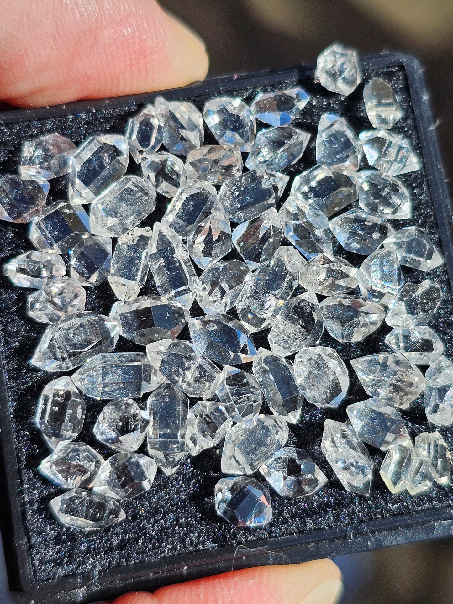 Lot de 10 Diamants Herkimer