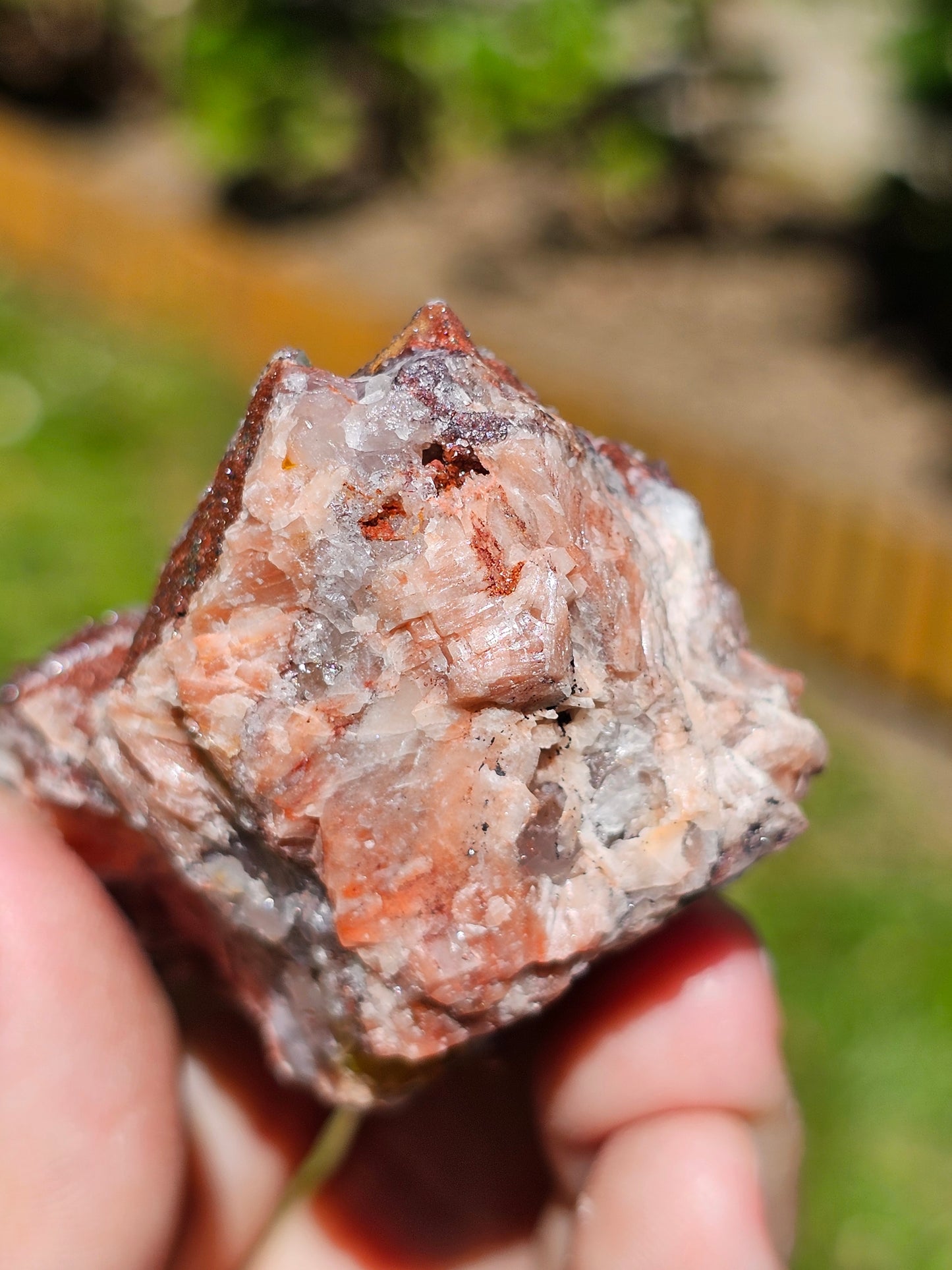 Quartz hématoïde brut Q2