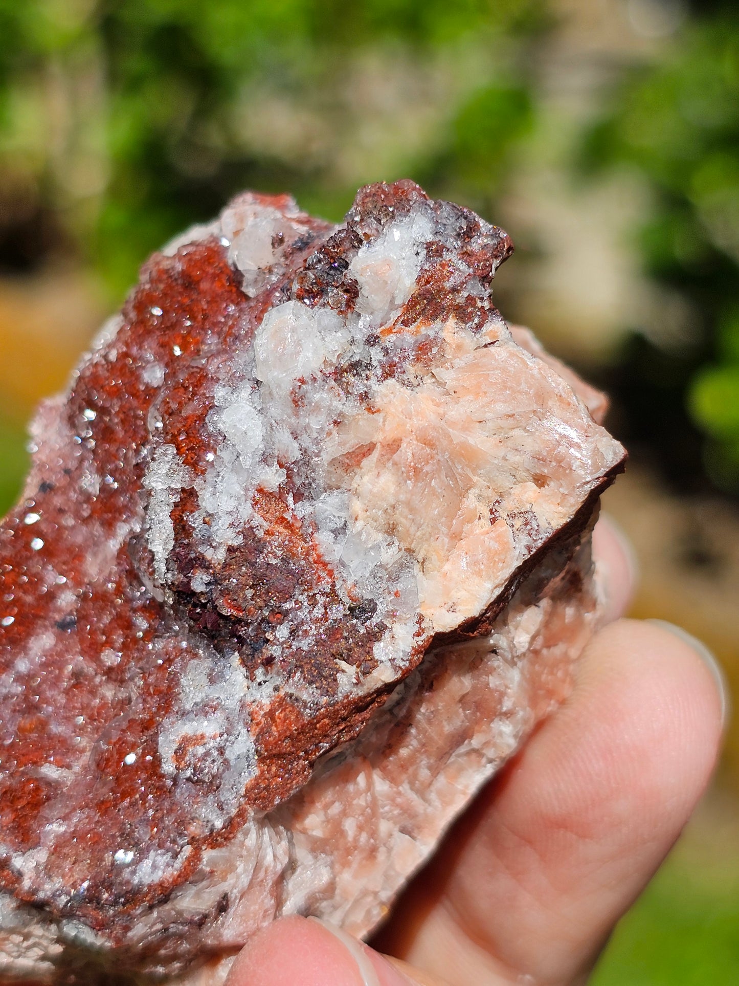 Quartz hématoïde brut Q2