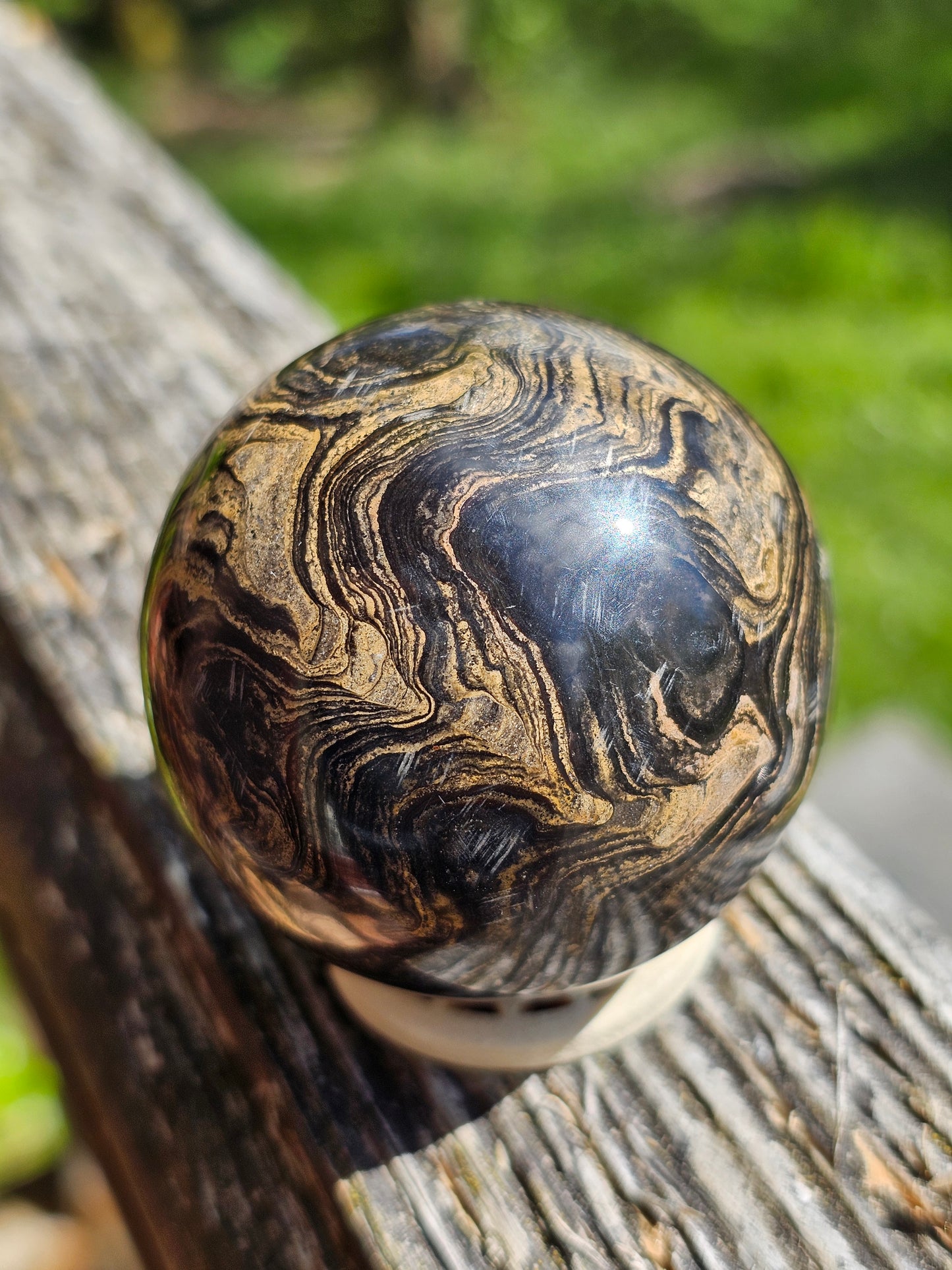 Sphère de Stromatolite du Pérou C