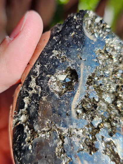 Forme libre de Pyrite du Pérou V