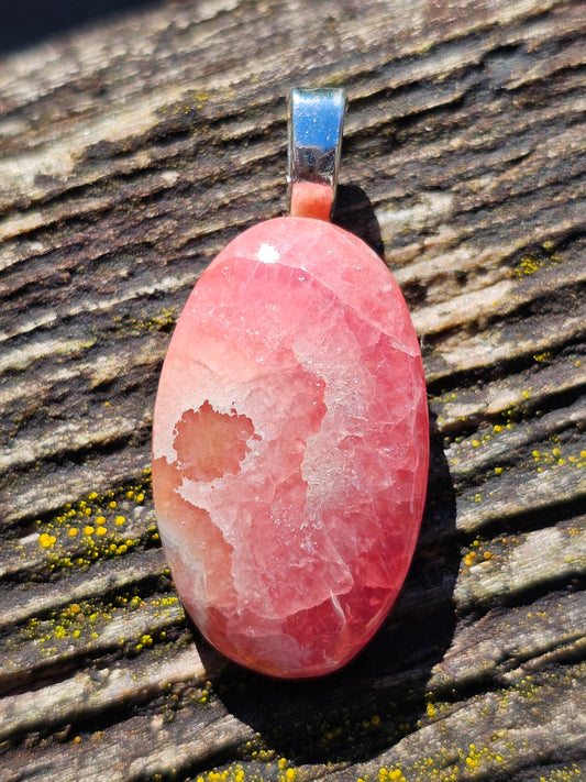 Pendentif Rhodochrosite R13