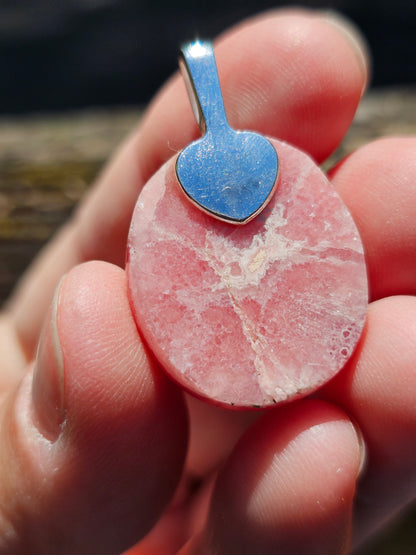 Pendentif Rhodochrosite R14