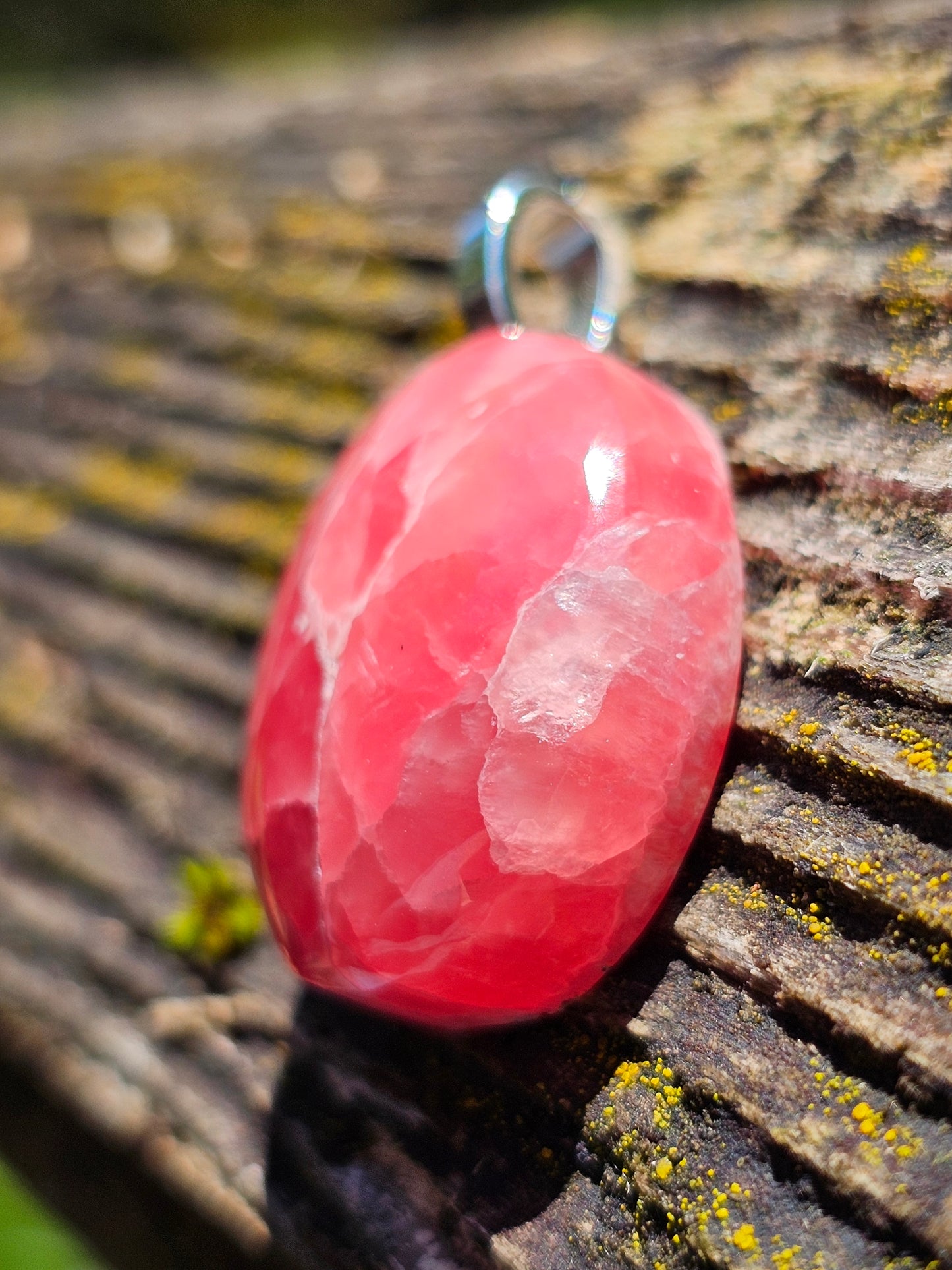 Pendentif Rhodochrosite R14