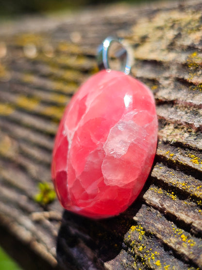 Pendentif Rhodochrosite R14