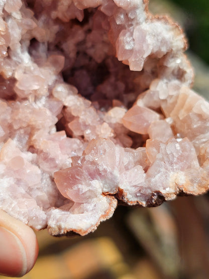 Géode d'Améthyste rose d'Argentine A