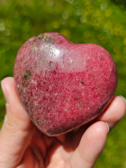 Cœur en Rhodonite C5