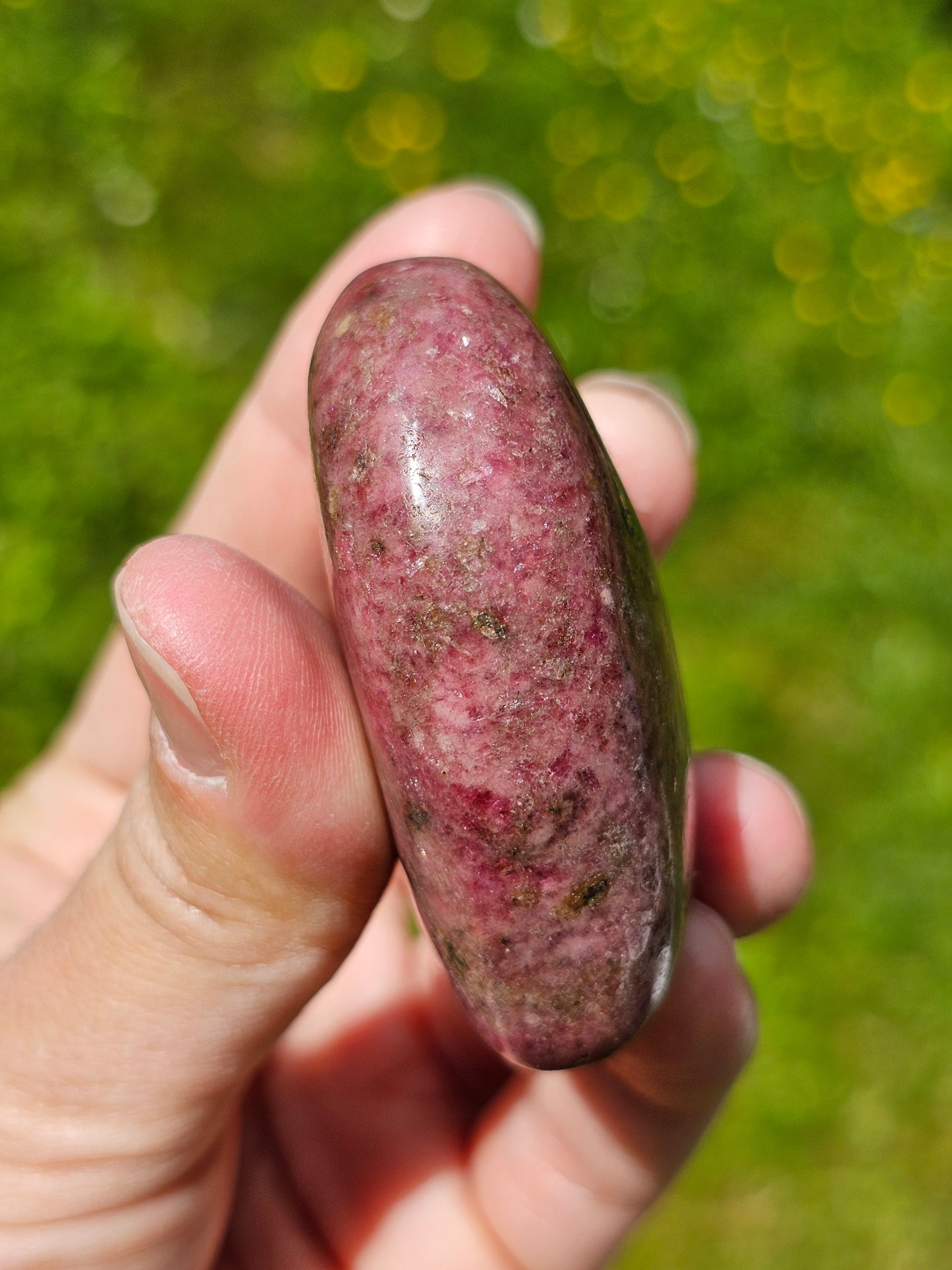 Cœur en Rhodonite C5