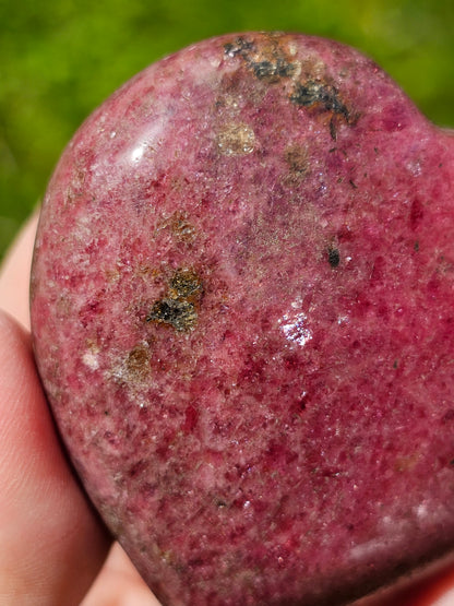 Cœur en Rhodonite C5