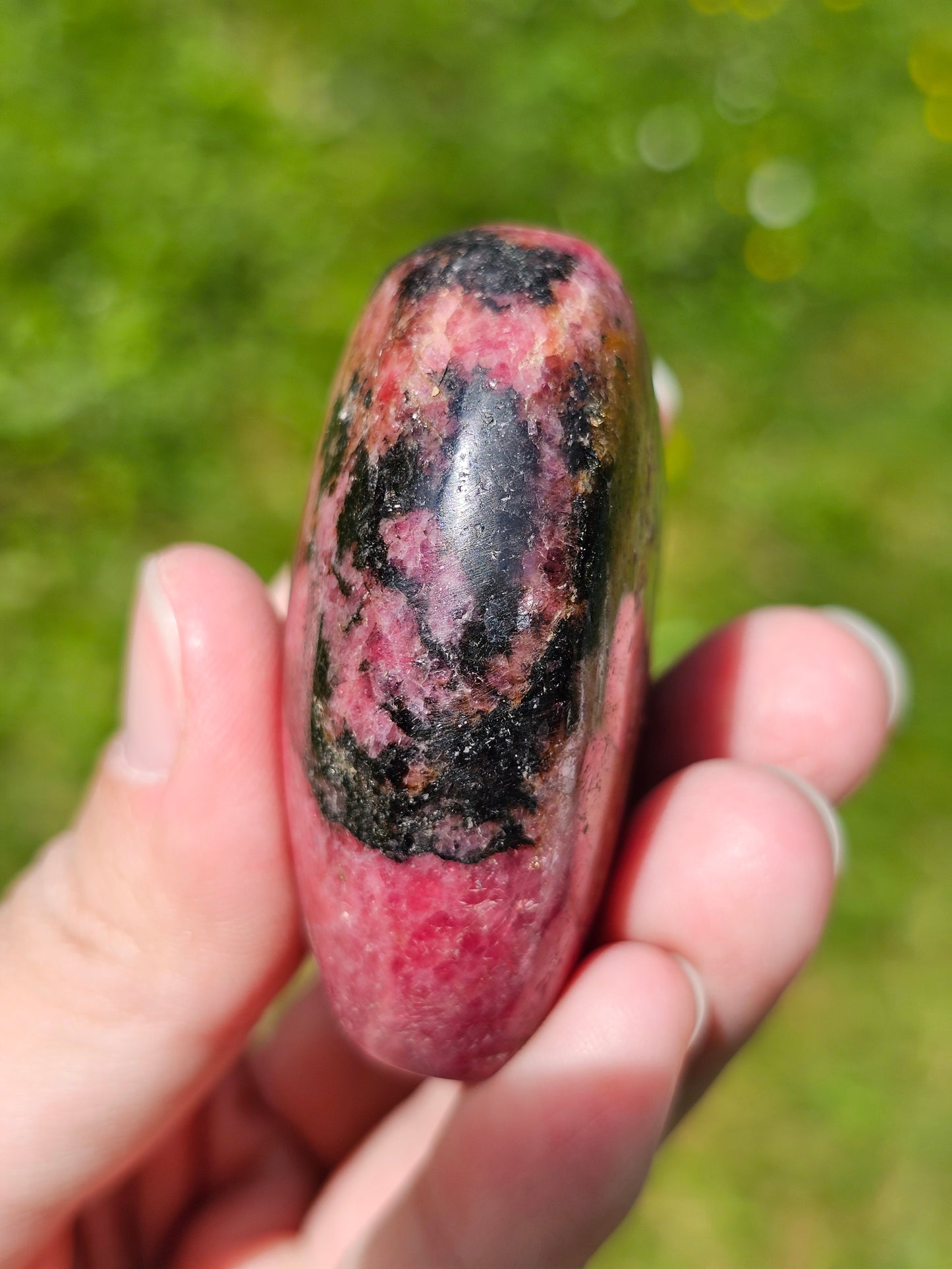 Cœur en Rhodonite C6