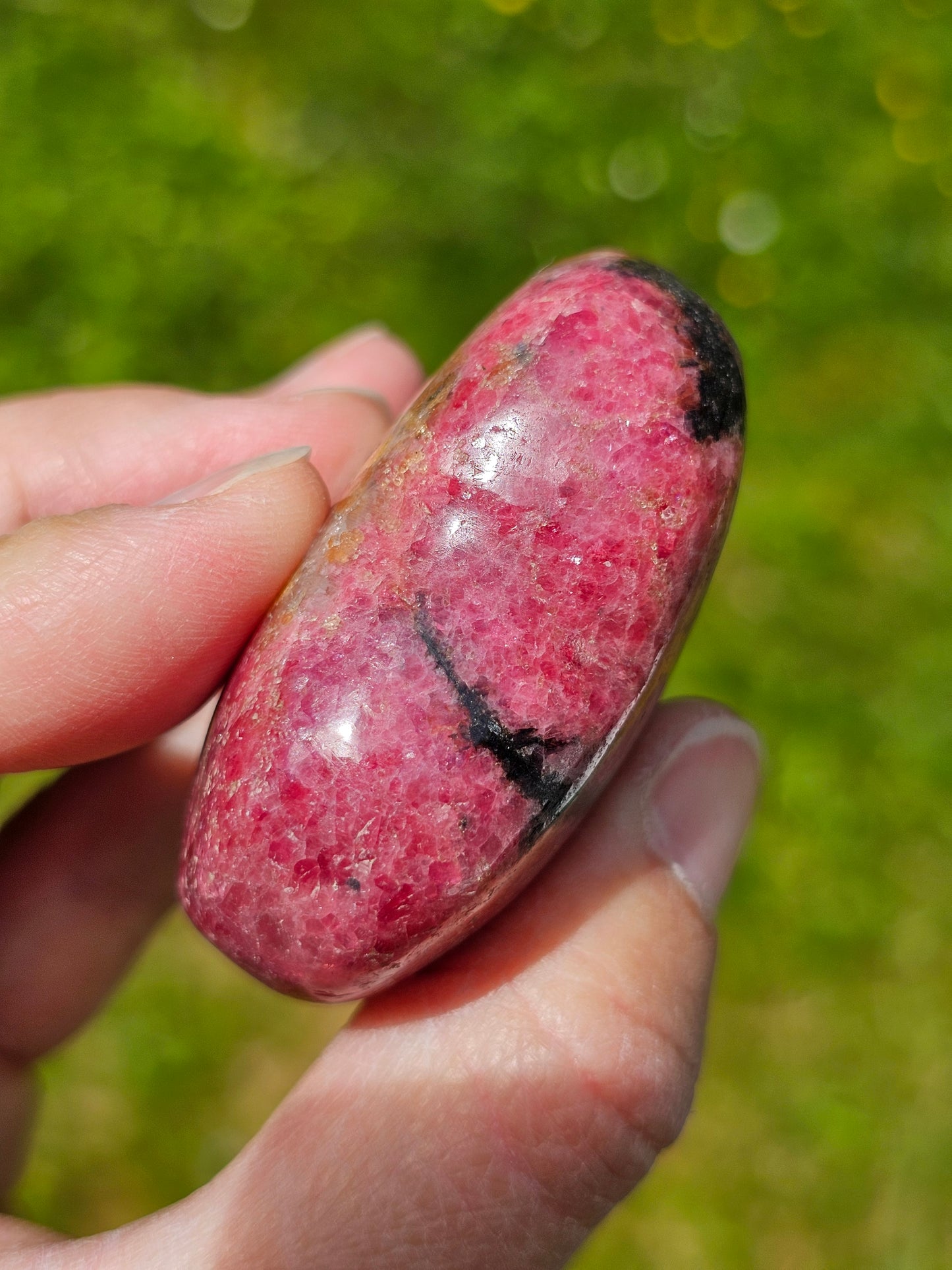 Cœur en Rhodonite C6