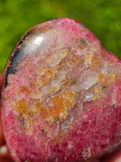 Cœur en Rhodonite C6