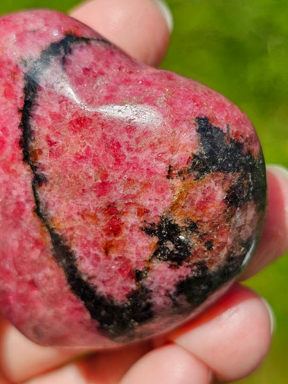 Cœur en Rhodonite C6