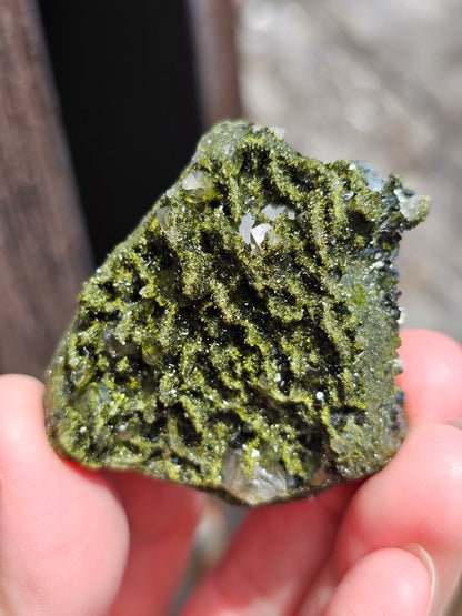 Epidote Forest et Quartz de Turquie E1