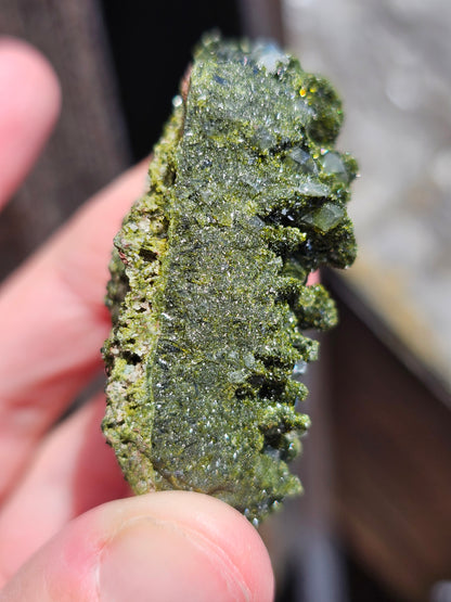 Epidote Forest et Quartz de Turquie E1