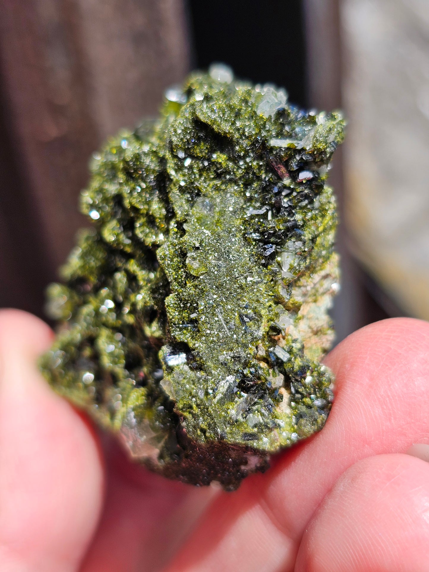 Epidote Forest et Quartz de Turquie E1