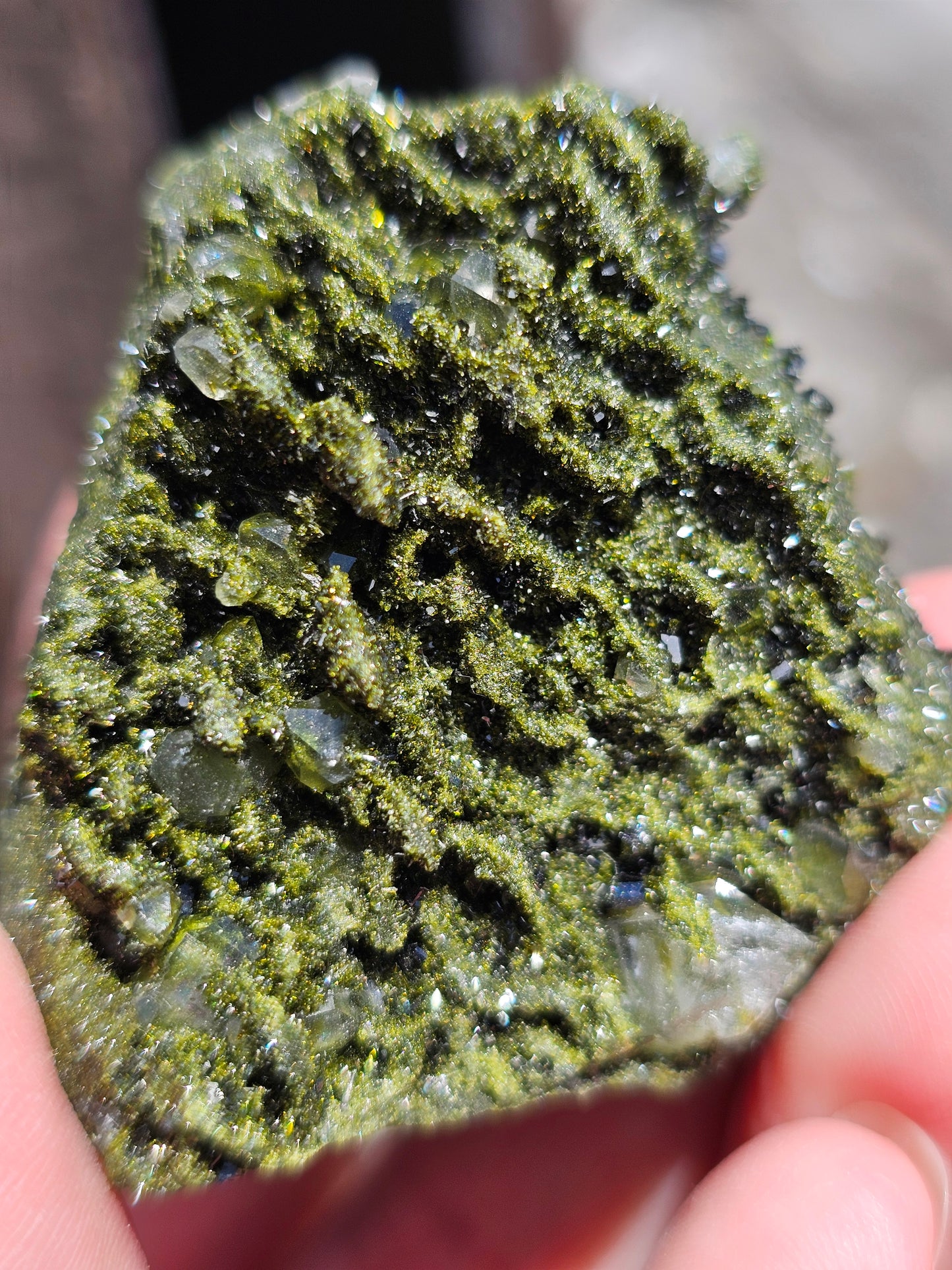 Epidote Forest et Quartz de Turquie E1