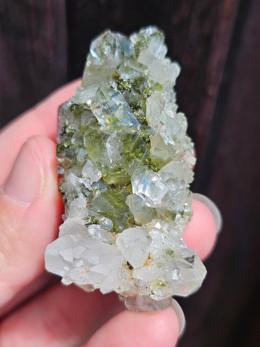 Epidote Forest et Quartz de Turquie E3