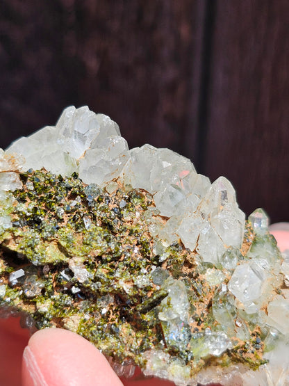 Epidote Forest et Quartz de Turquie E3