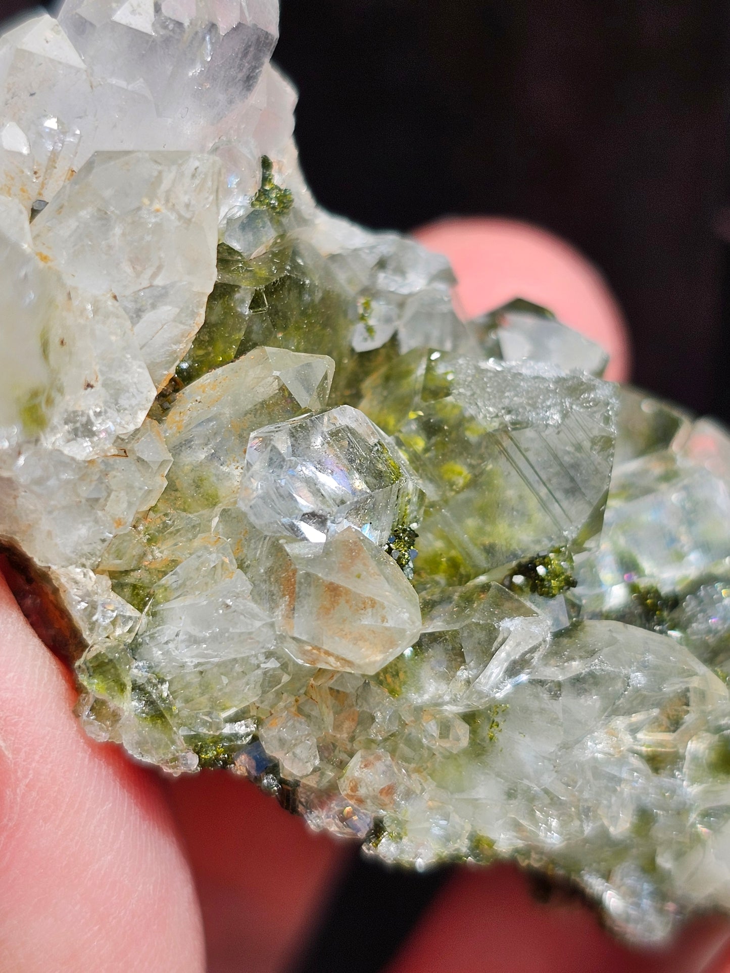 Epidote Forest et Quartz de Turquie E3