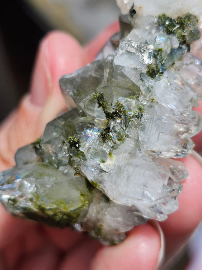 Epidote Forest et Quartz de Turquie E3