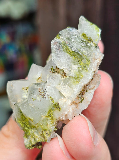 Epidote Forest et Quartz de Turquie E8