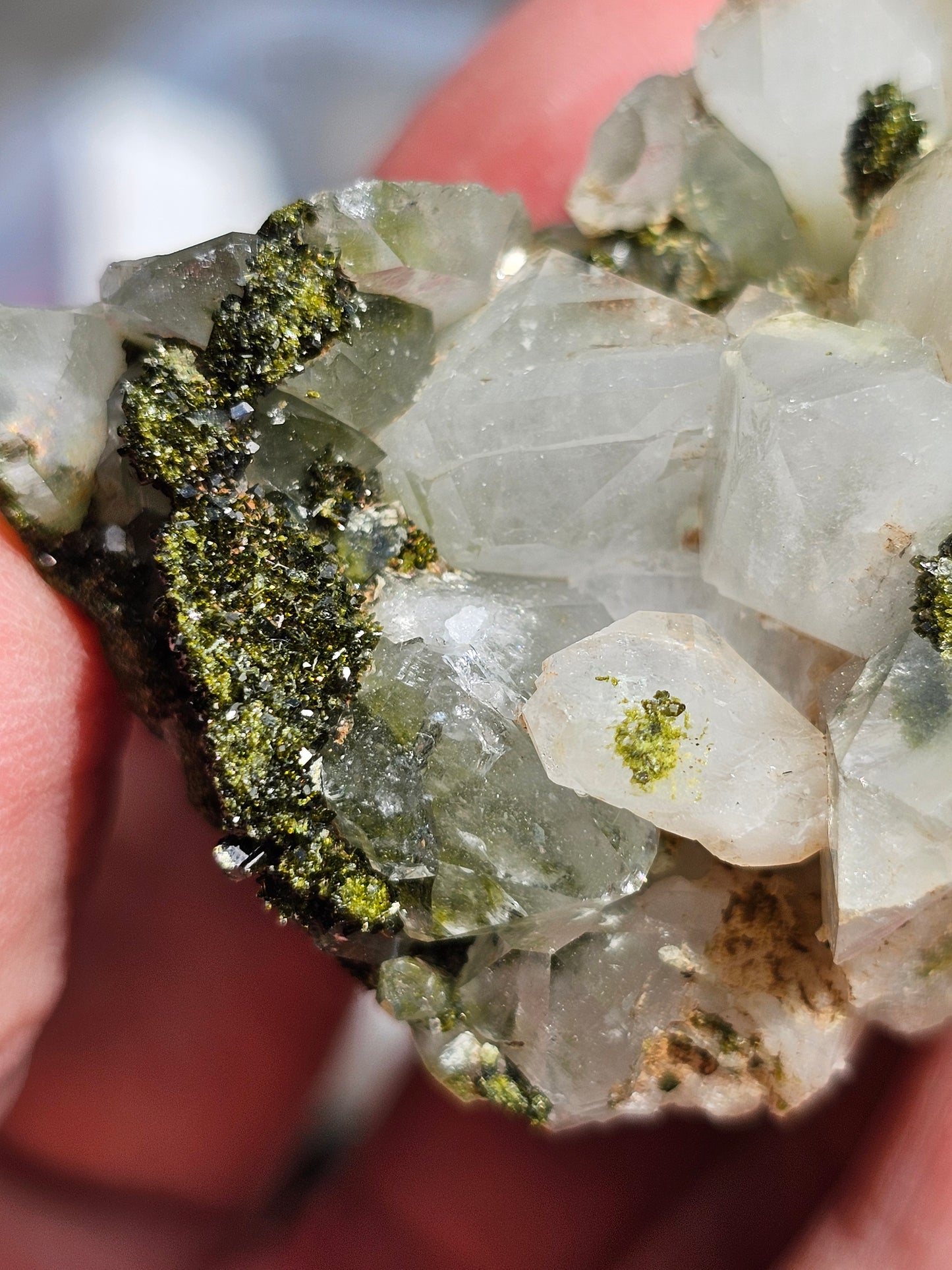 Epidote Forest et Quartz de Turquie E8