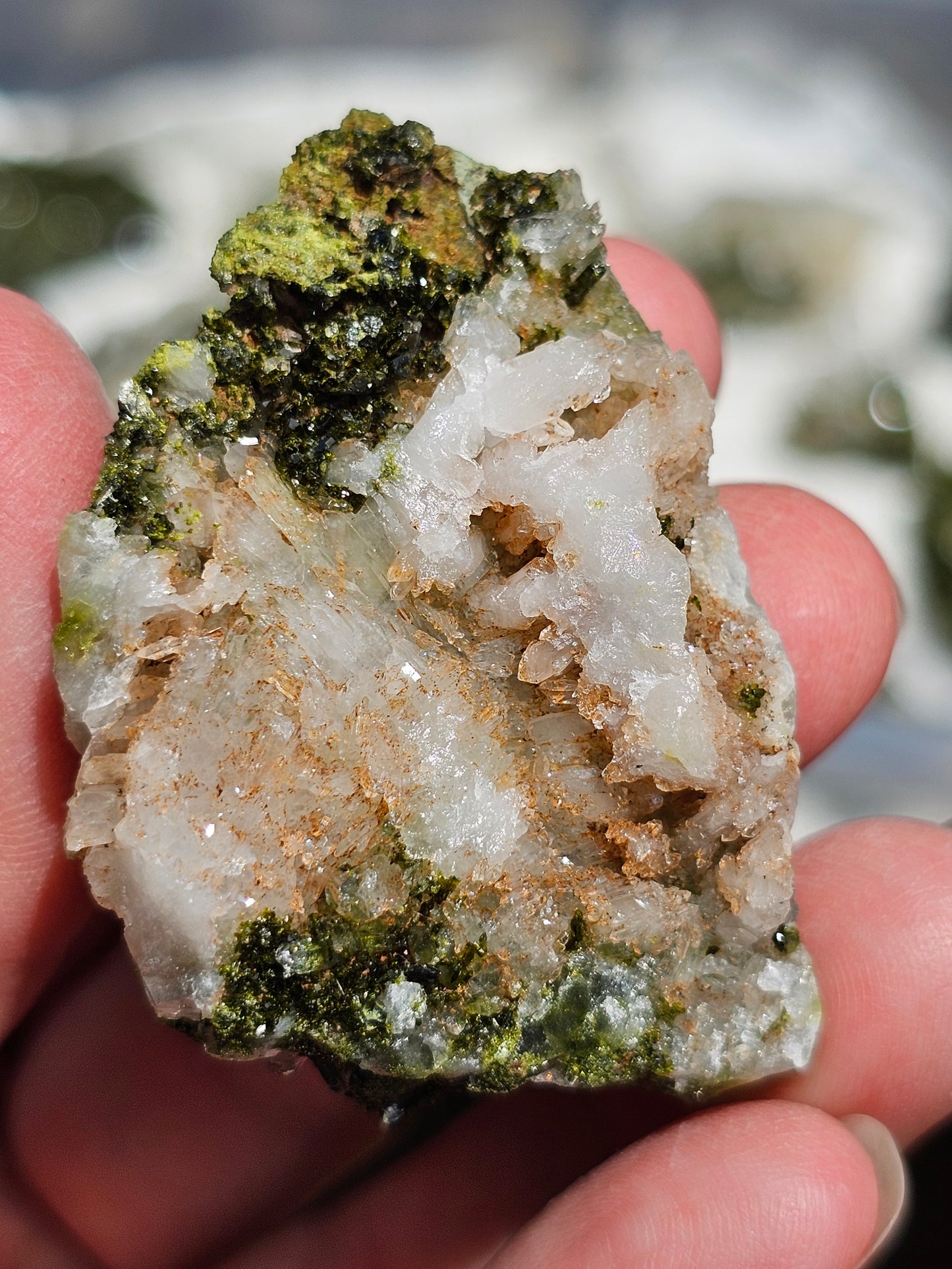 Epidote Forest et Quartz de Turquie E8