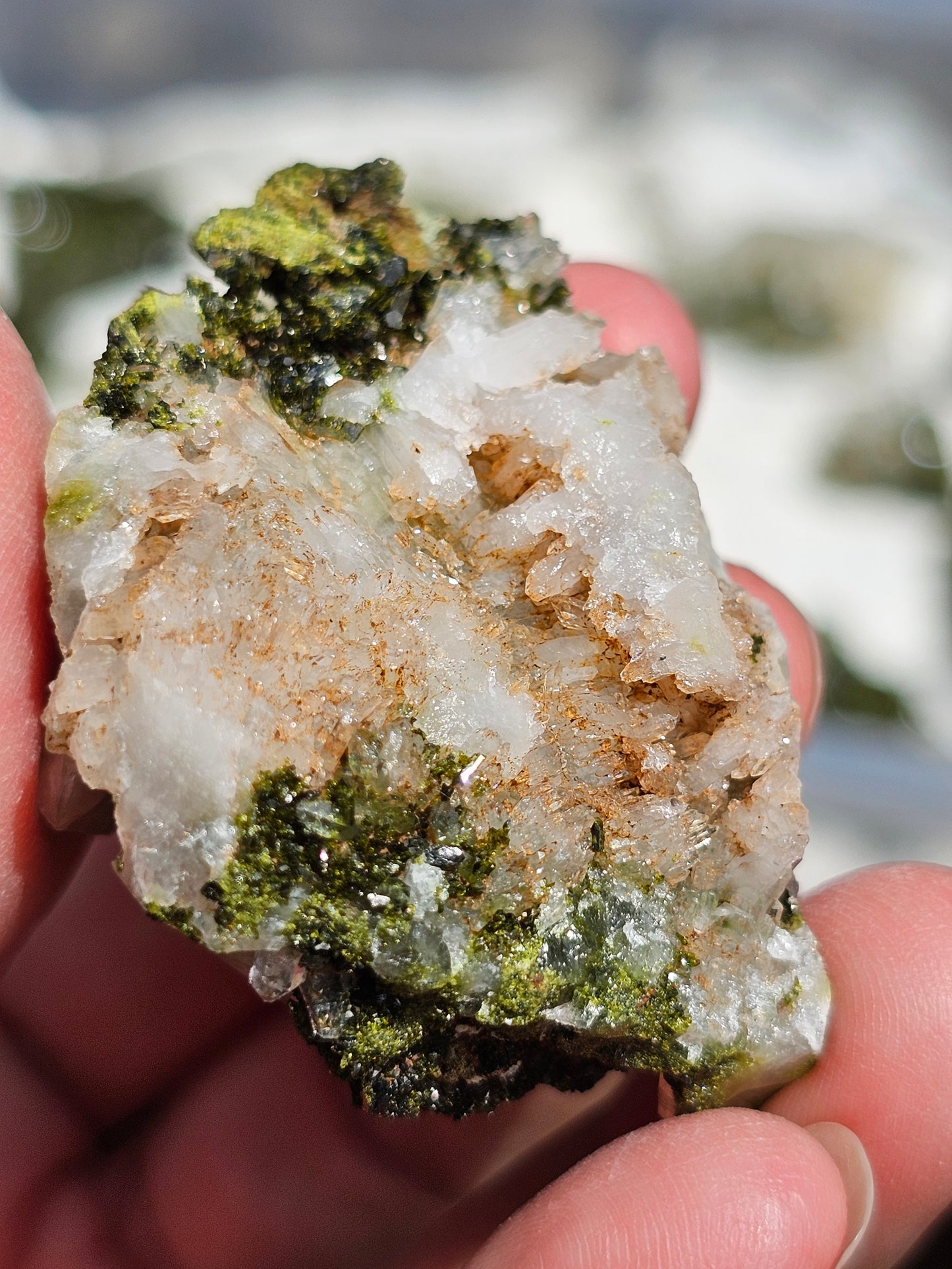 Epidote Forest et Quartz de Turquie E8