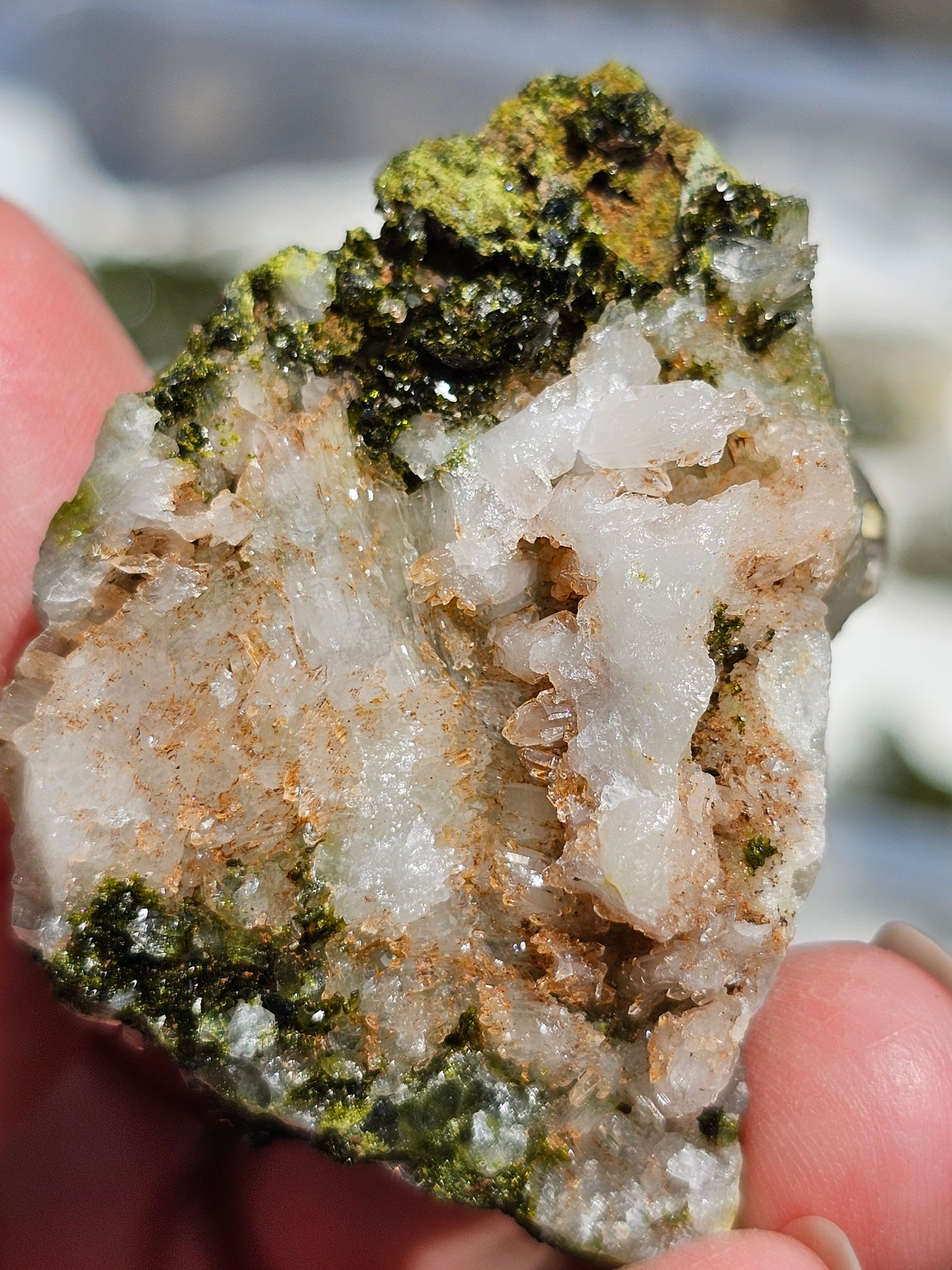 Epidote Forest et Quartz de Turquie E8